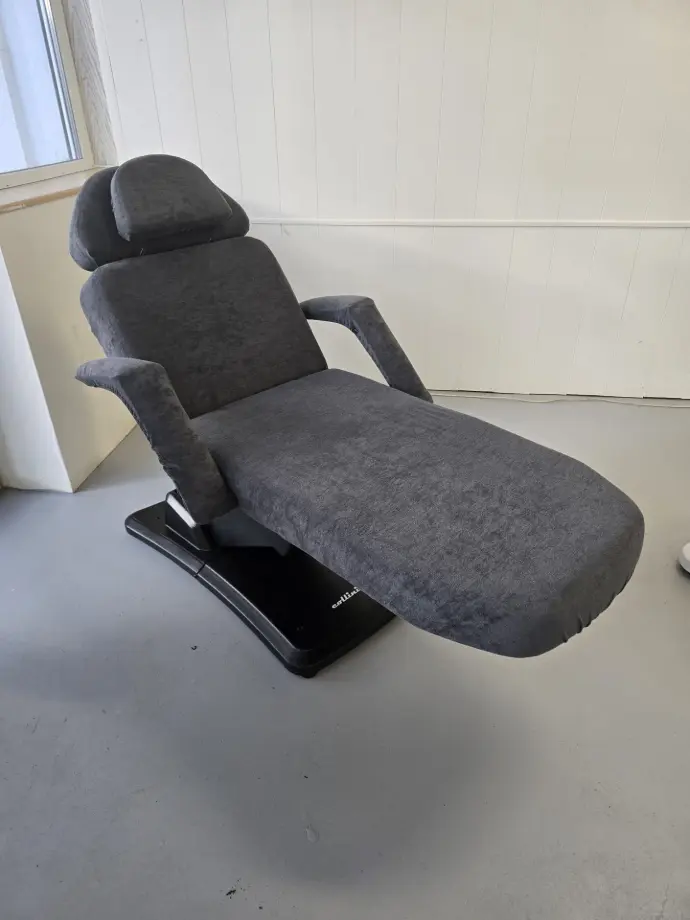 beklede stoel met ons textiel