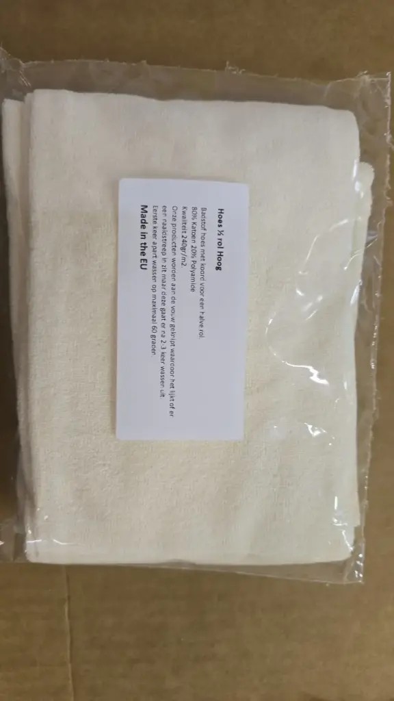 Knee roll cover Premium 80% cotton 20% polyamide (knee roll cover high)