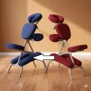 Knee cushion cover for massage chair, oil-repellent