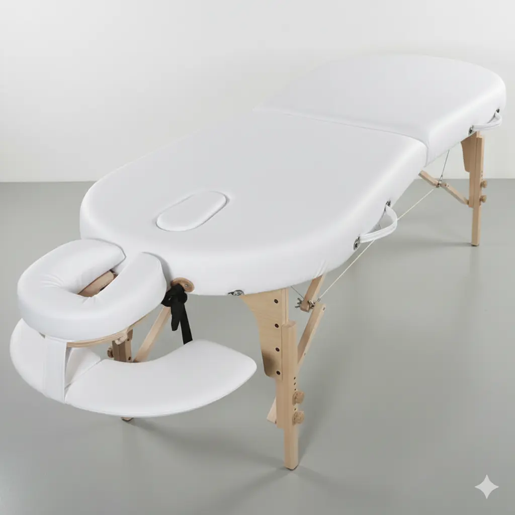 Premium-Luxus-Frottee-Stretchbezug für Massagetische 65–80 cm