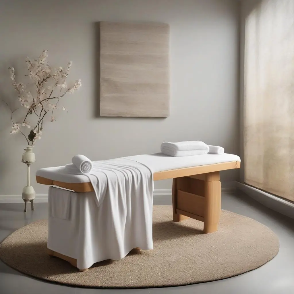 Luxury Terry Stretch Fitted Sheet for Treatment Tables