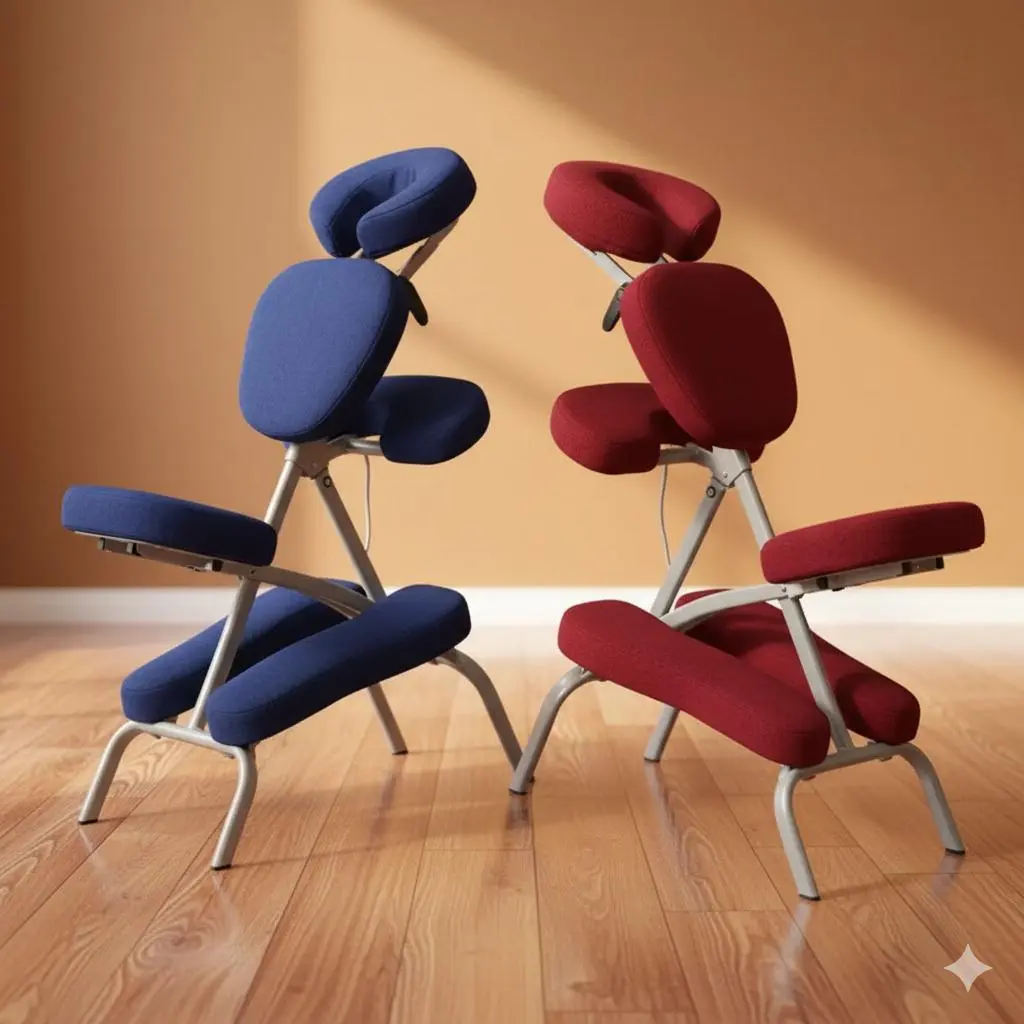 Terry cloth cover for massage chairs parts